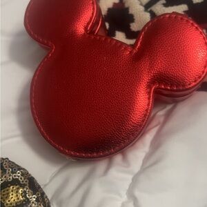 Red Mickey Mouse Shaped Jewerly holder